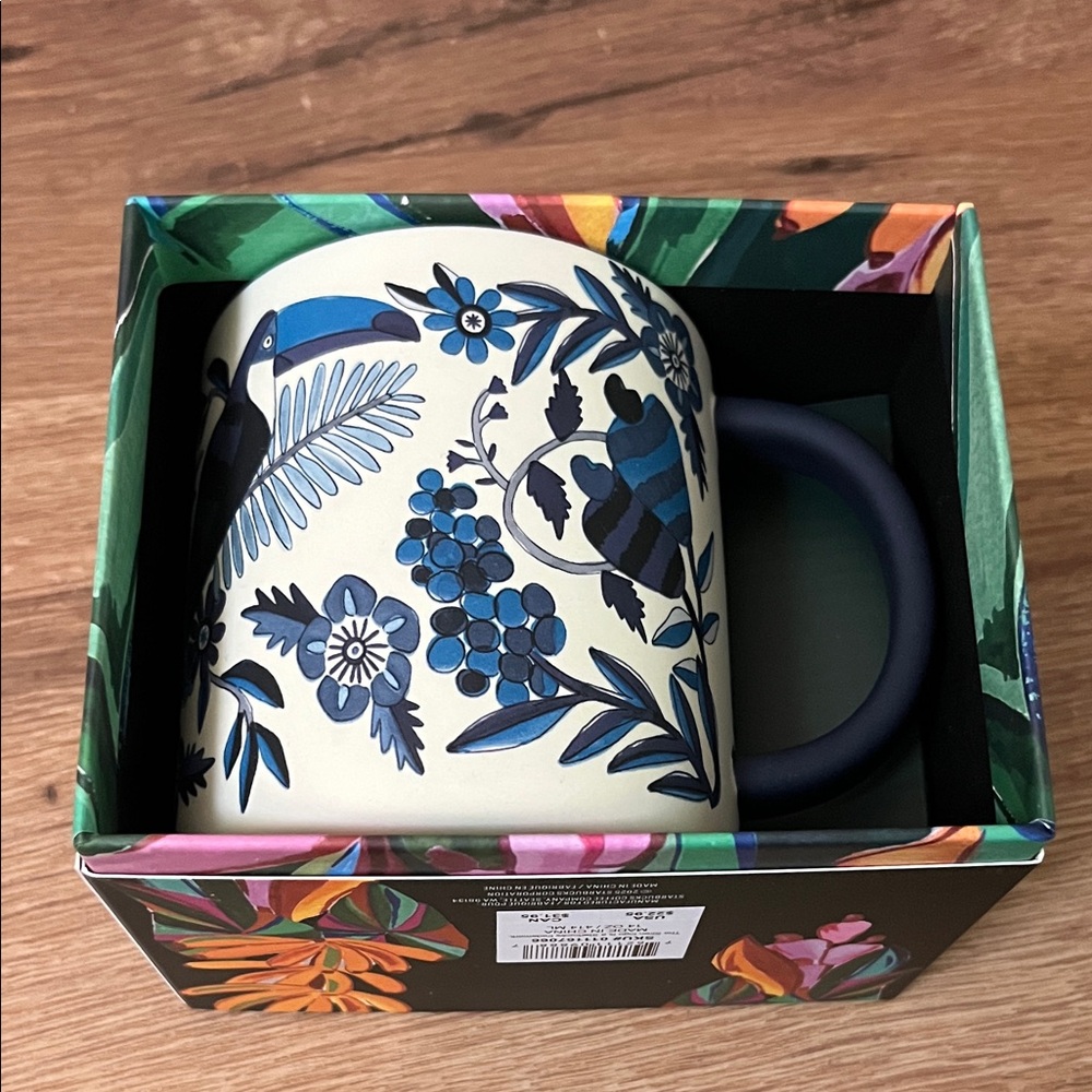Starbucks x FarmRio ceramic mug, NIB
